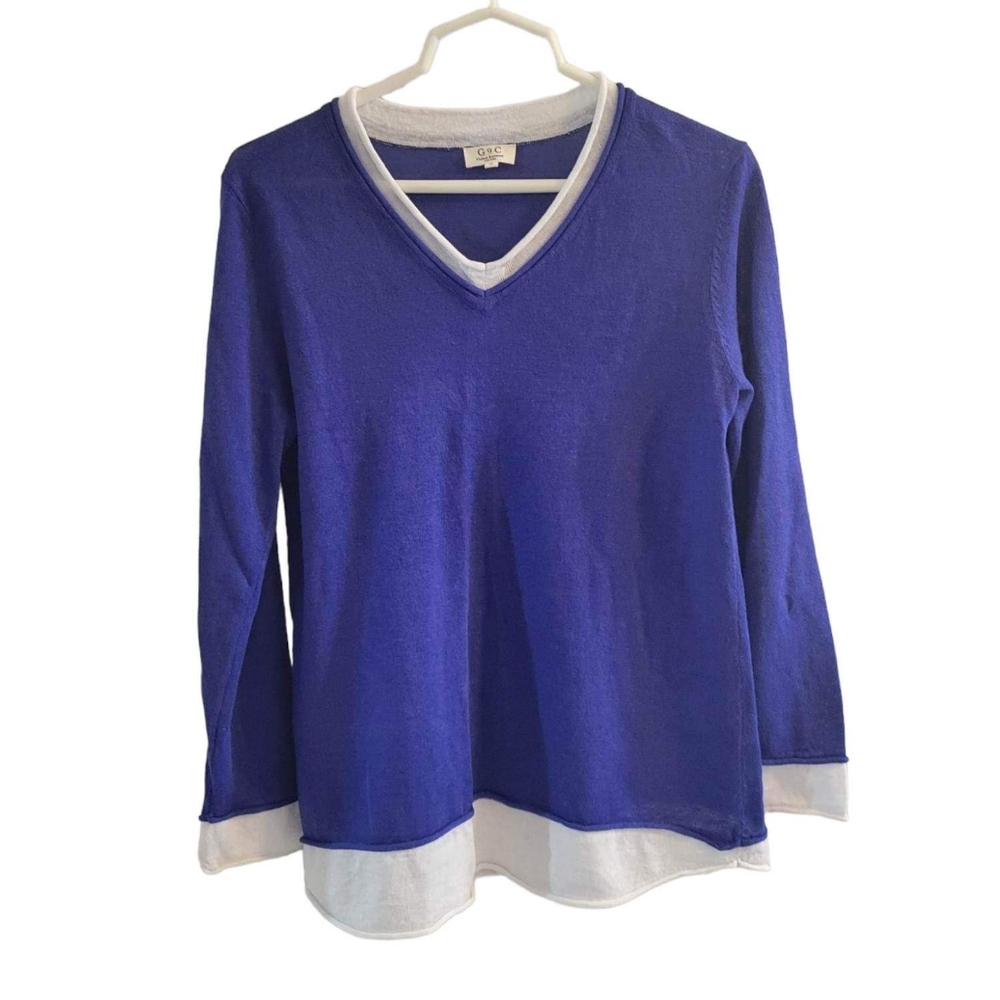 G9C Long Sleeve 100% Linen Shirt Size S